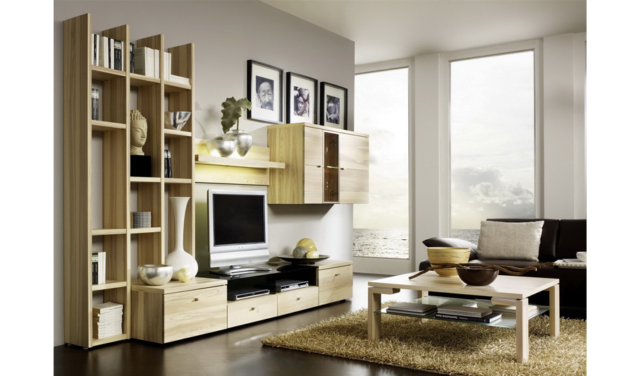Мебель в гостиную в современном стиле - фото примеров