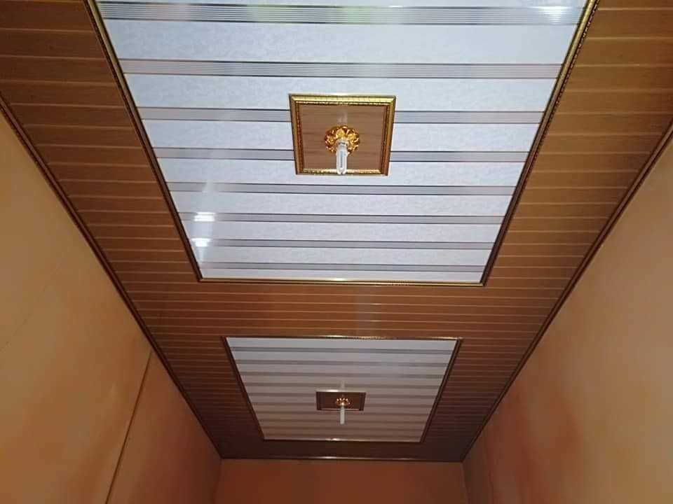 Потолок из пластиковых панелей своими руками