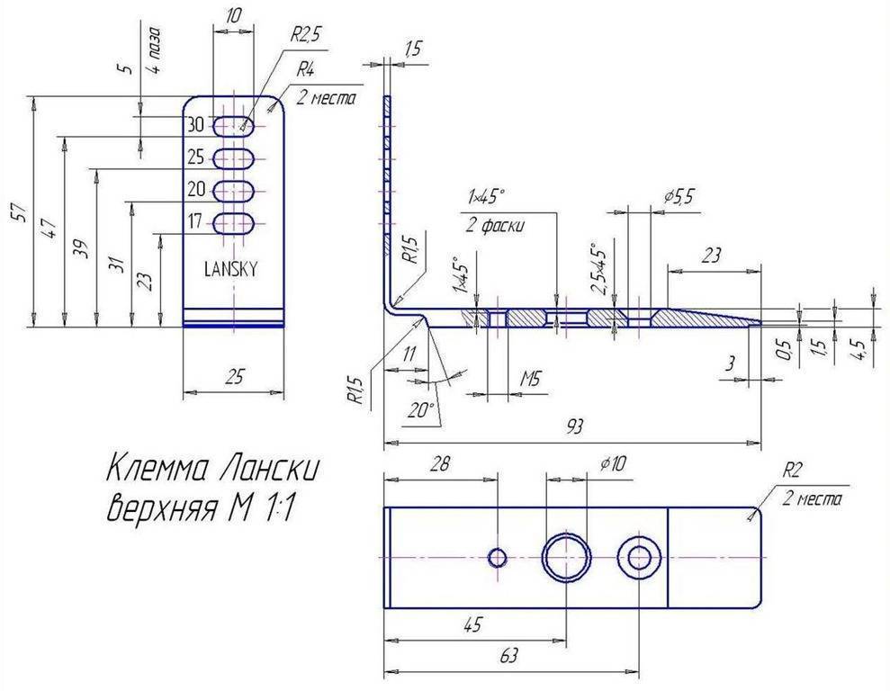 Станок для заточки ножей своими руками