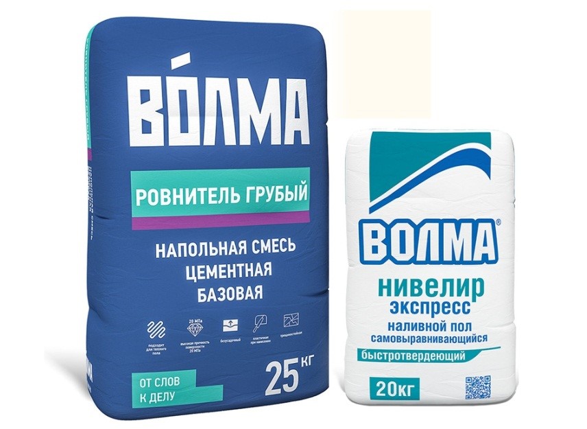 Выбор смеси для стяжки пола