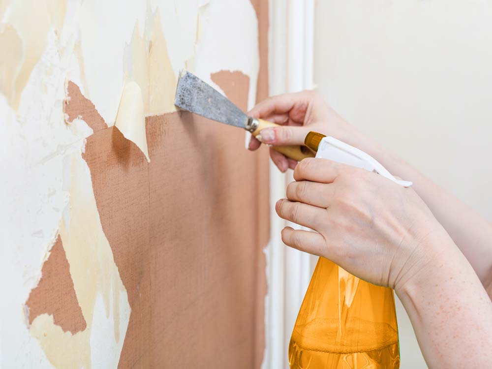 Удаление старой краски со стен: основные методы