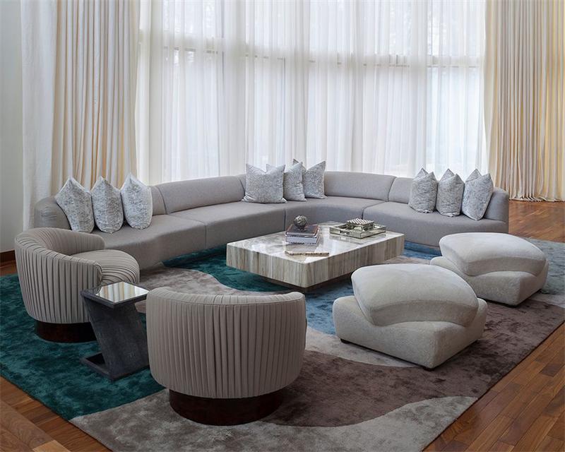 Круглый диван, отличительные особенности, рекомендации по выбору