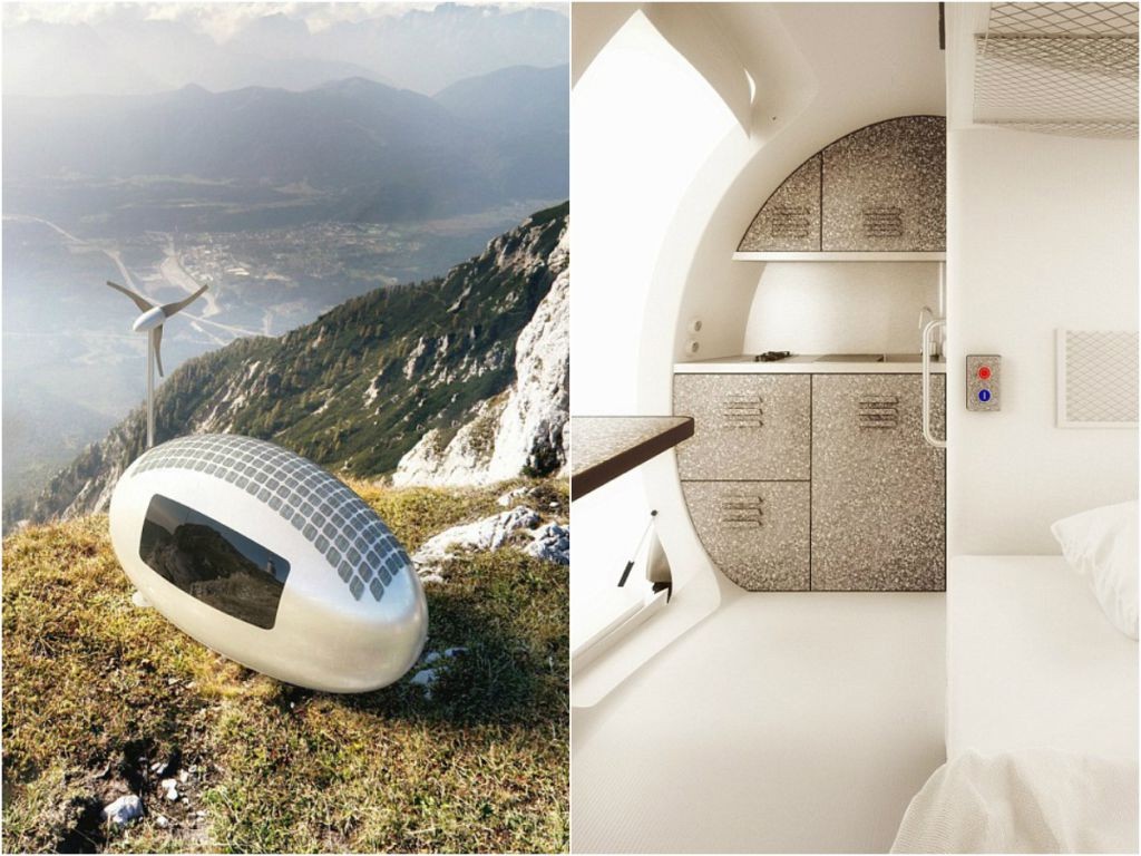 Уютный энергосберегающий дом ecocapsule