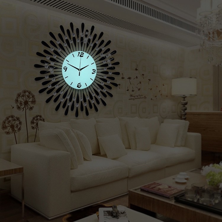 Часы для гостиной — интересный декор для дизайна гостиной (65 фото идей)