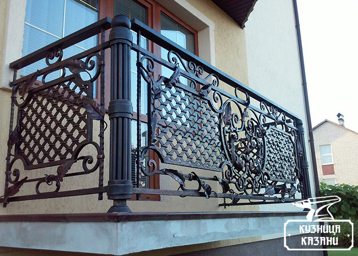 Кованые балконы (66 фото): ограждения, перила, решетки и внешние цветочницы для частных домов — sibear.ru