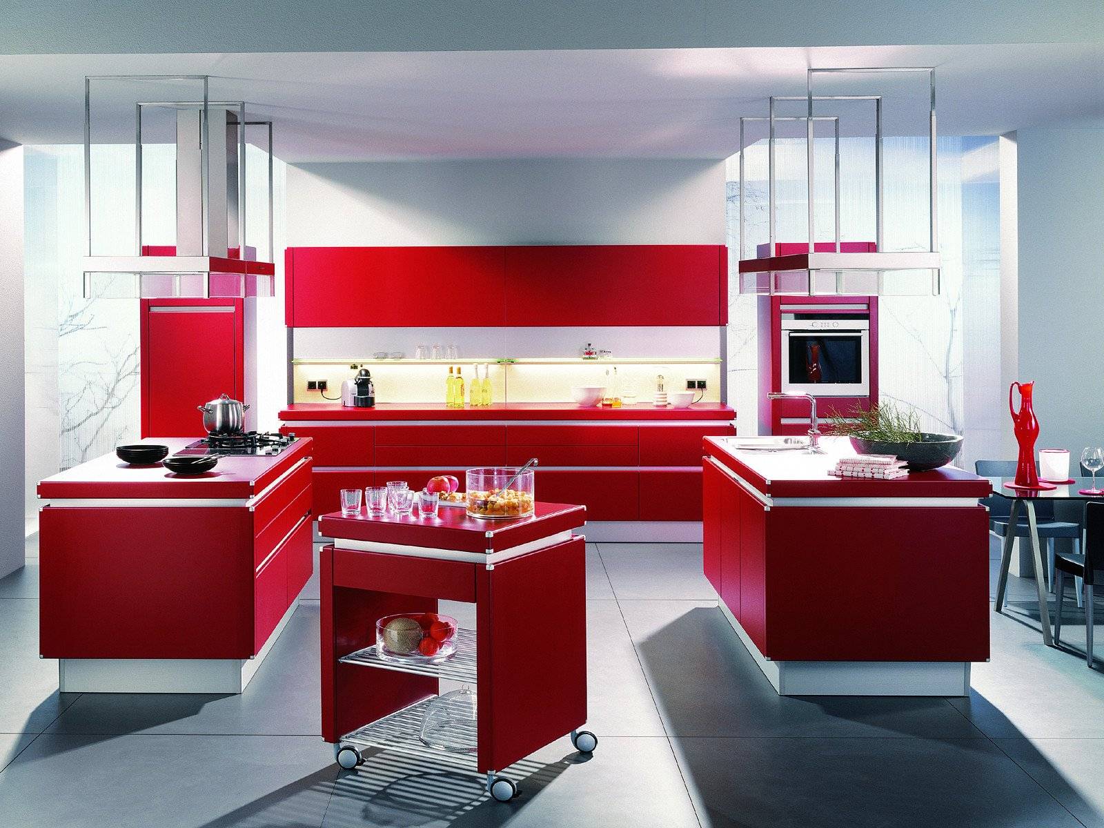 Красная кухня: принципы оформления | ремонт и дизайн кухни своими руками
