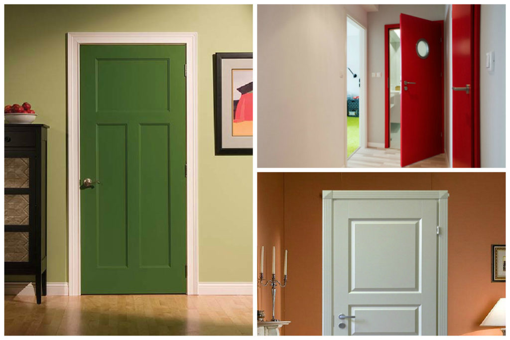 Чем покрасить дверь самостоятельно: выбор лакокрасочного материала