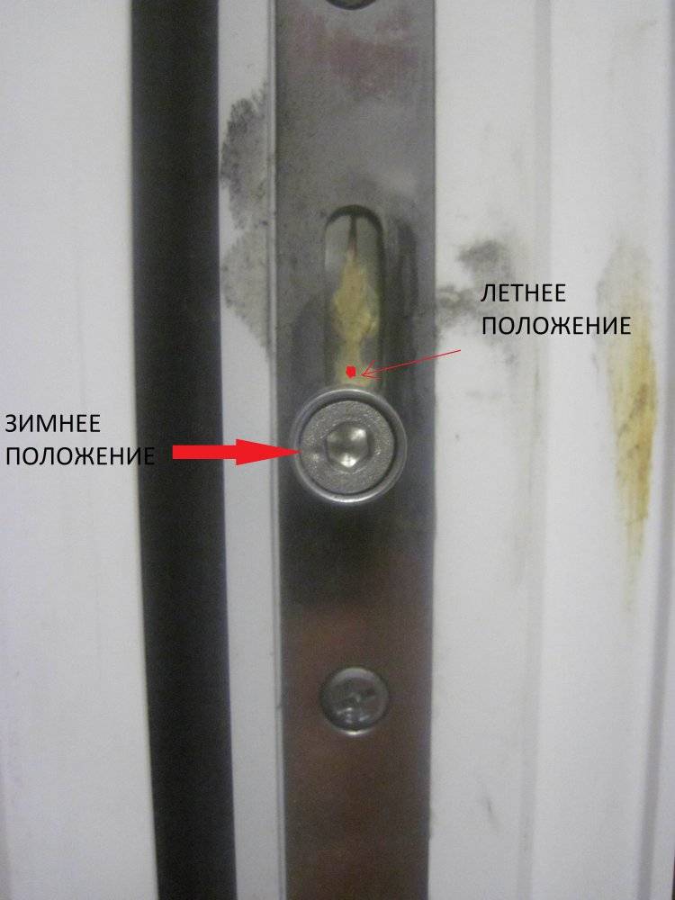 Как перевести пластиковые окна в зимний режим?