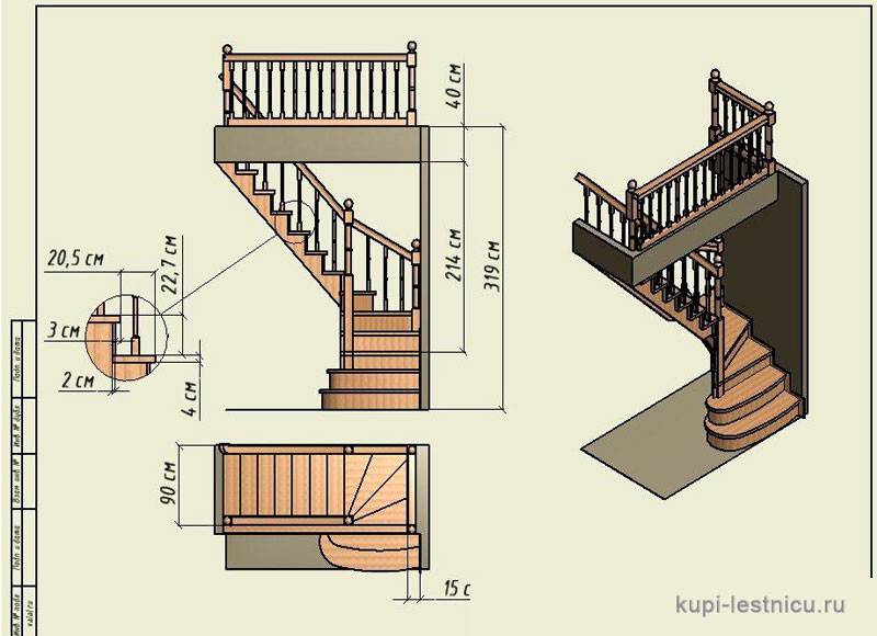Калькулятор лестниц - расчет лестницы онлайн. онлайн программа торн может рассчитать лестницу с чертежом: с поворотом или прямую