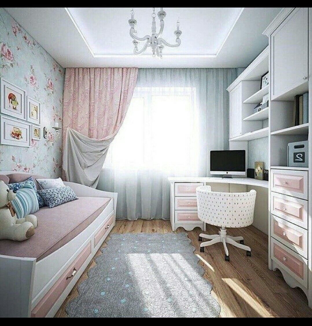 Дизайн детской комнаты для девочки + 150 фото