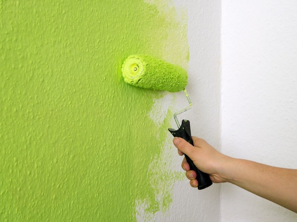 Покраска стен: 110 фото и видео описание как выбрать и правильно применять краску