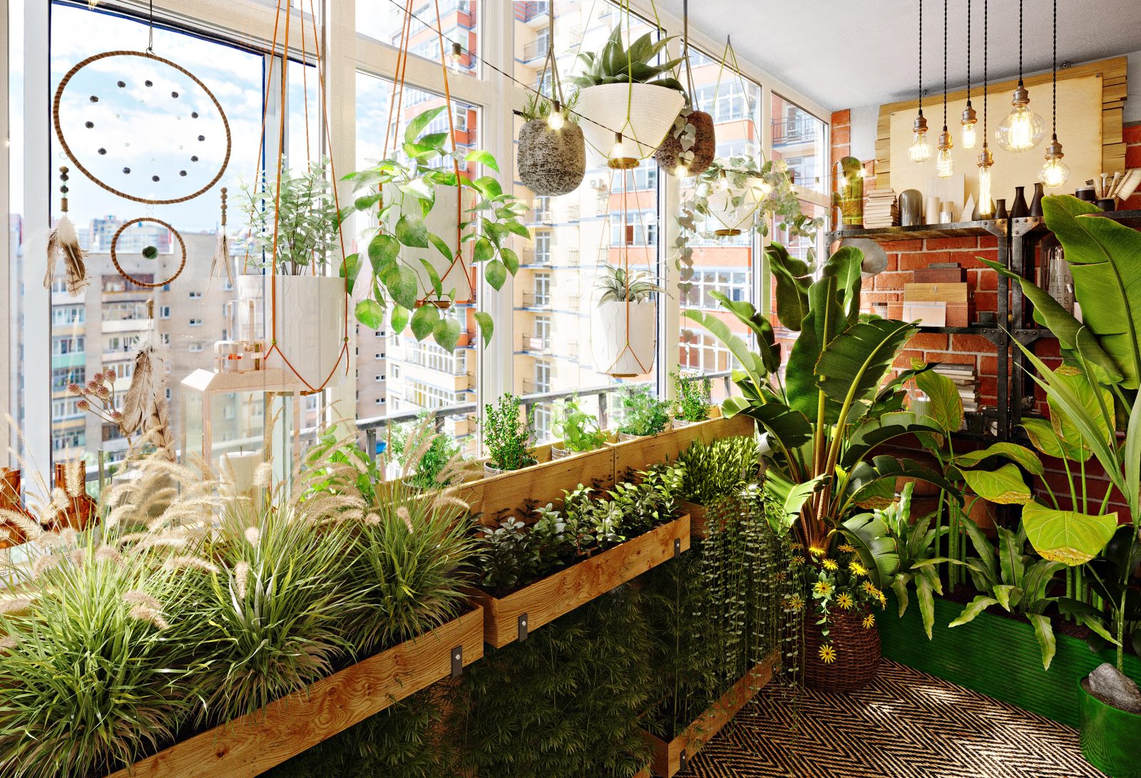 Зимний сад на балконе: на лоджии оранжерея, фото и идеи своими руками, в квартире растения, зимой как устроить