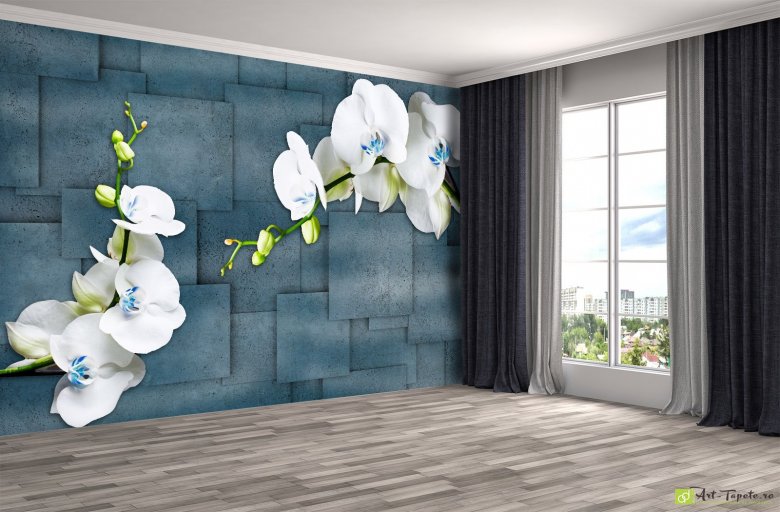 19 примеров декорирования квартиры с помощью орхидей