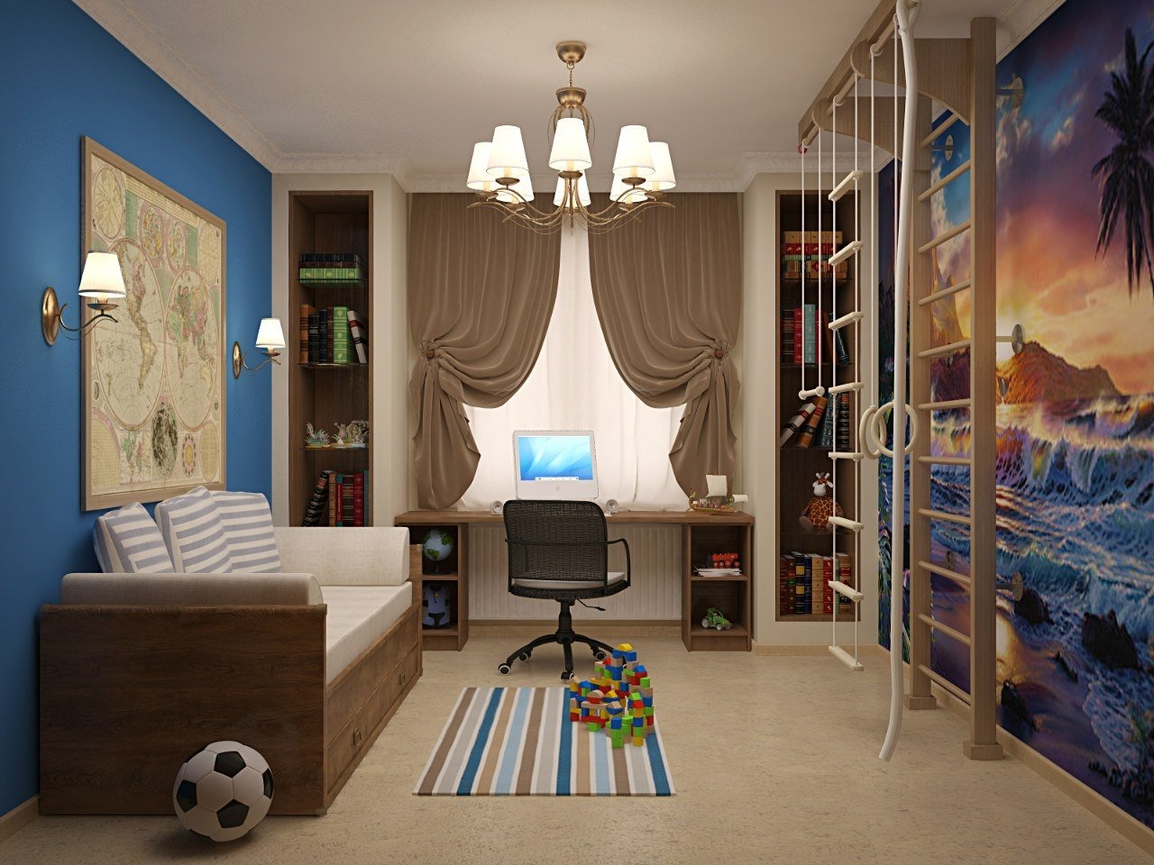 Спальня детская фото дизайн