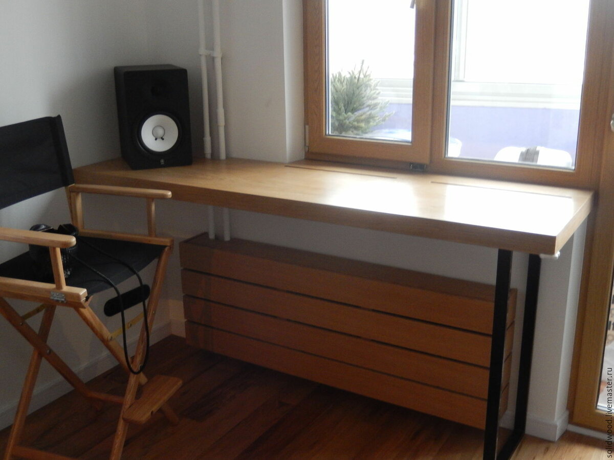 Подоконник-стол: современное решение для любого помещения