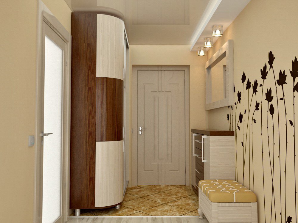Дизайн коридора в квартире: красивые идеи (80 фото)