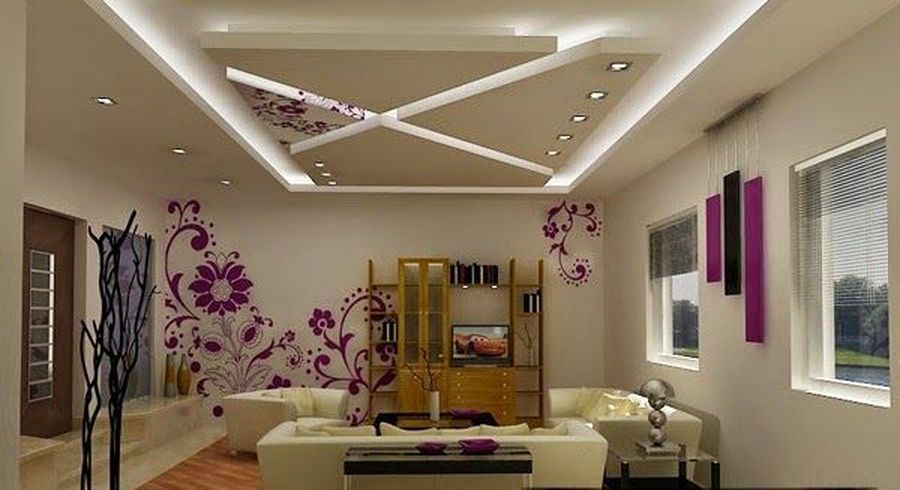 Дизайн подвесных потолков: фото интерьера, советы по оформлению, подбору цвета, освещению навесных потолков