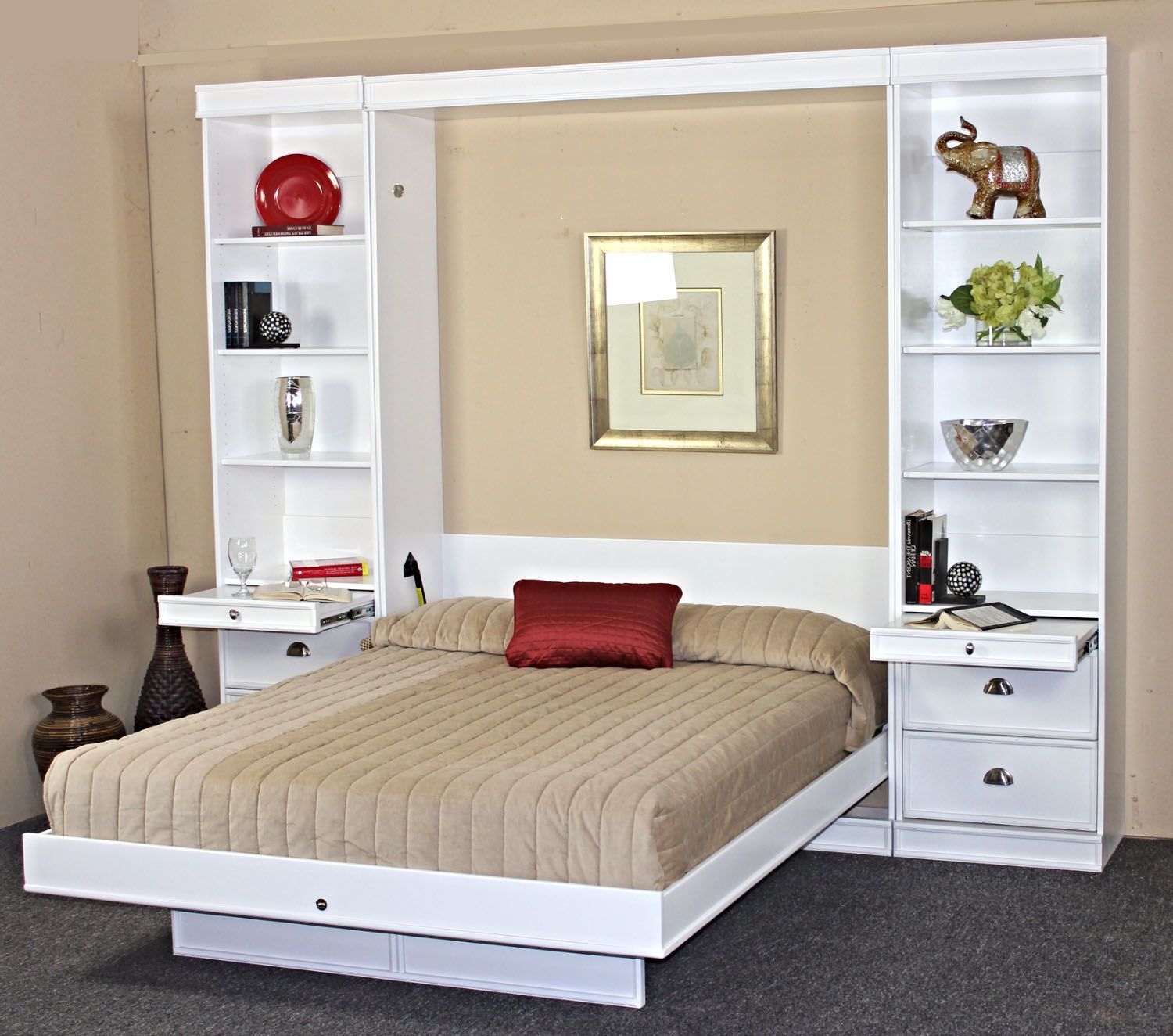 Откидная кровать, встроенная в шкаф: 90+ вариантов кардинального преображения маленькой квартиры