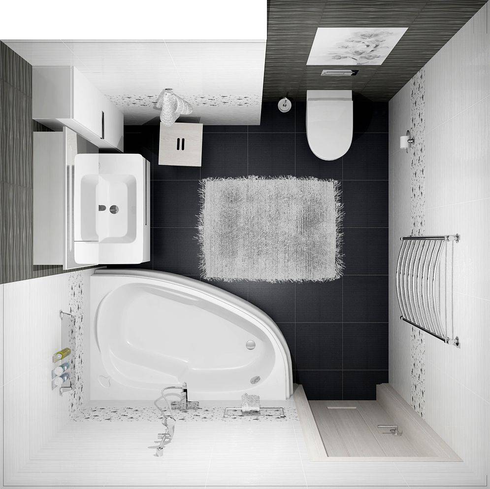 ванная комната 2 кв метра дизайн