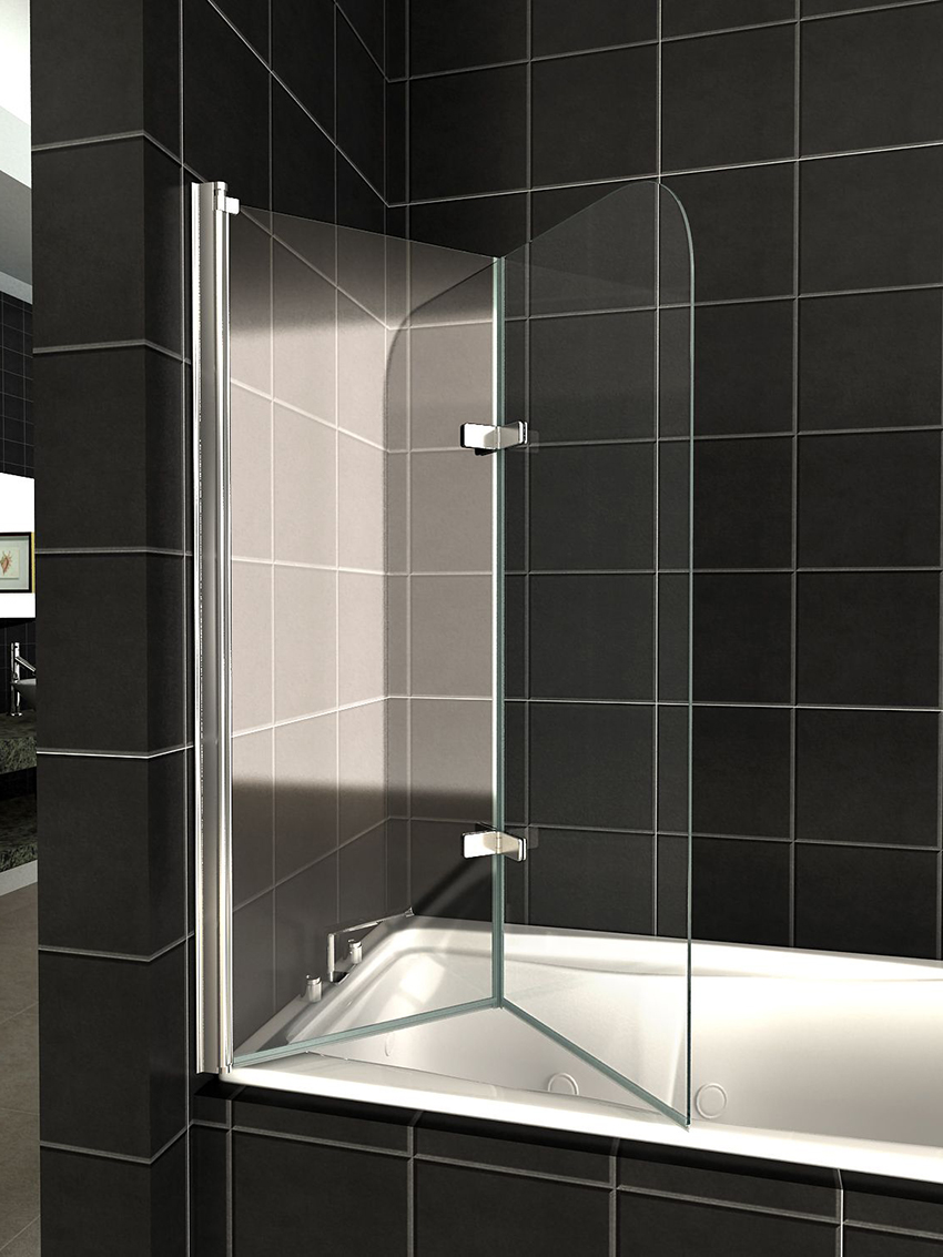 Стеклянные шторки для ванной: что нужно знать при выборе и 50 избранных дизайнерских решений — дом&стройка