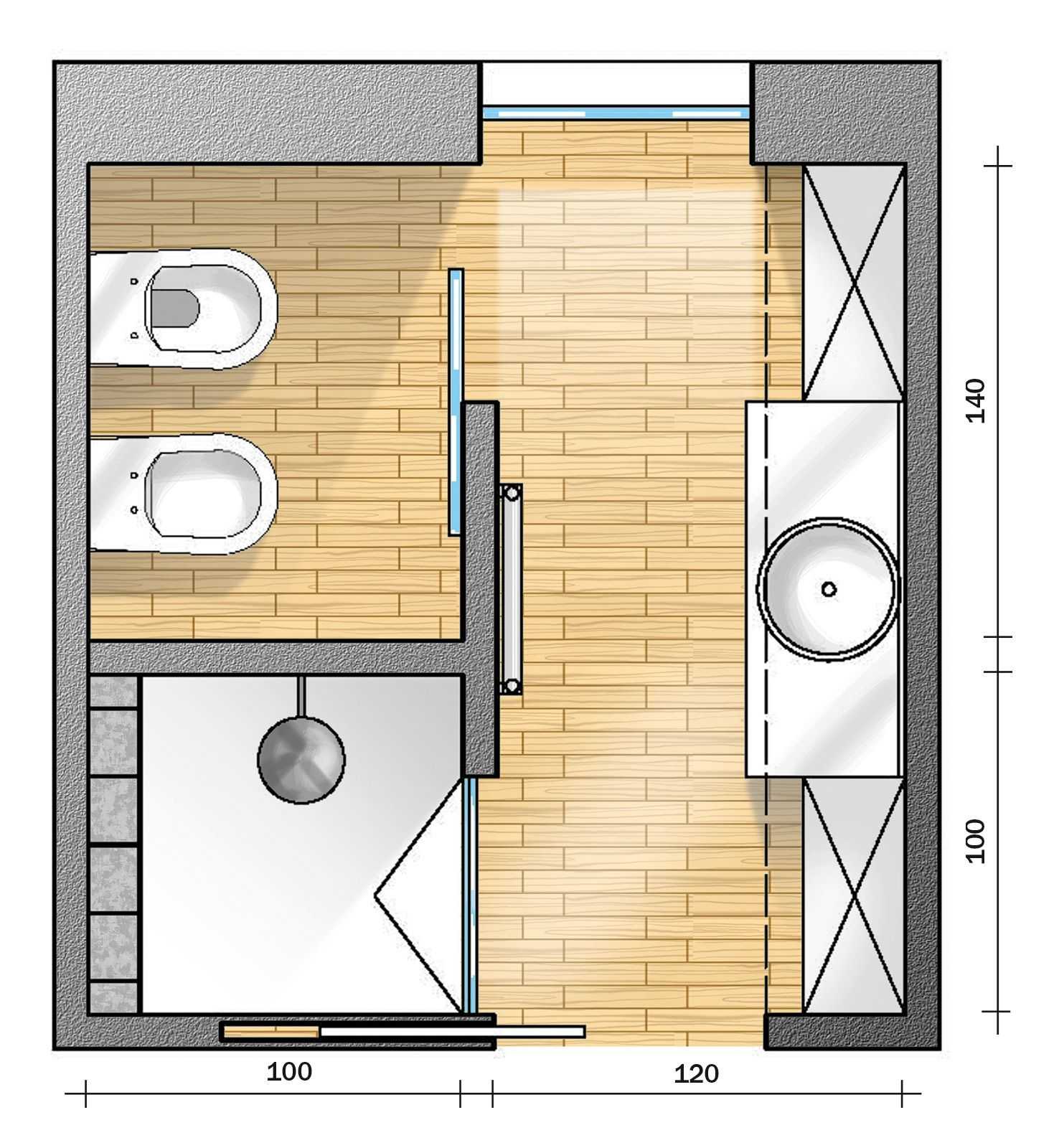 планировка ванной комнаты 4 5 кв м