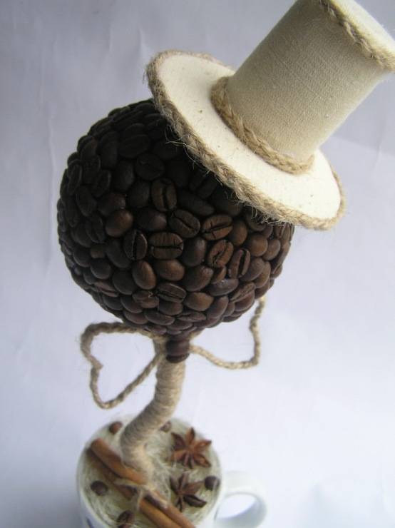 ???? как сделать кофейное дерево своими руками: пошаговые мастер-классы