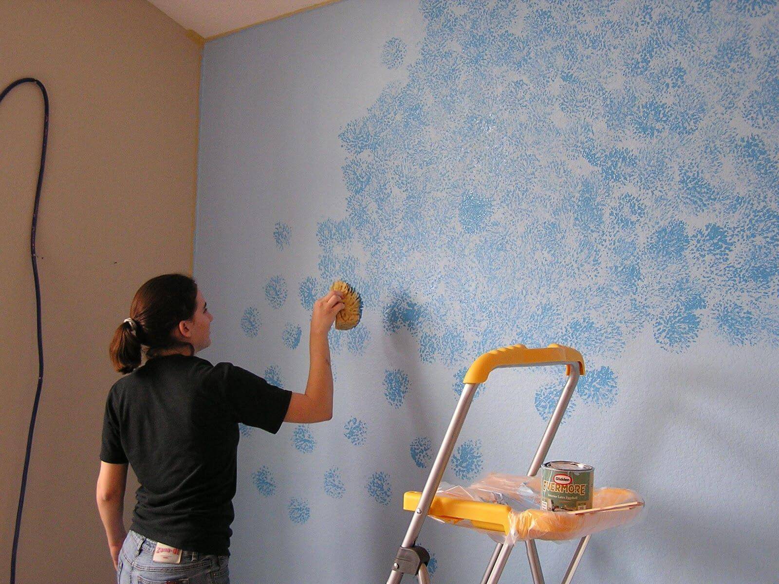 Покраска стен водоэмульсионной краской, видео. - заметки строителя