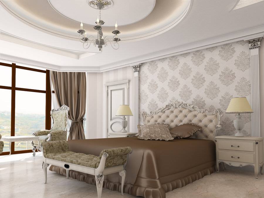 Спальня в классическом стиле – 100 фото современного оформления дизайна