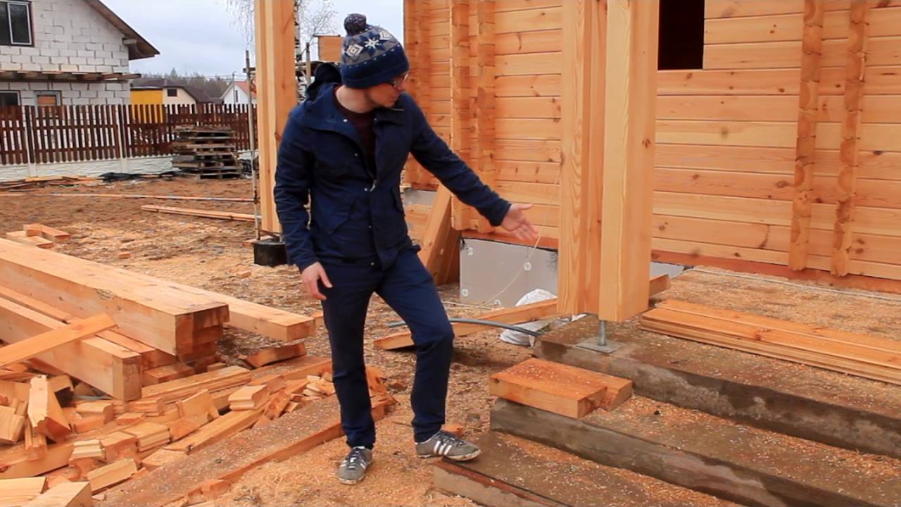 Дом из бруса видео. Двойной брус. Дом двойной брус. Сборка домокомплекта из профилированного бруса. Технология двойного бруса в строительстве домов.