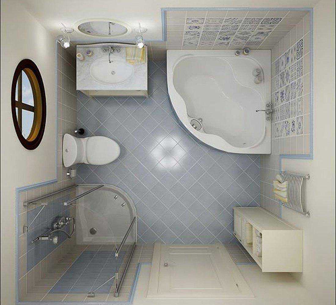 ванная комната дизайн 5 кв