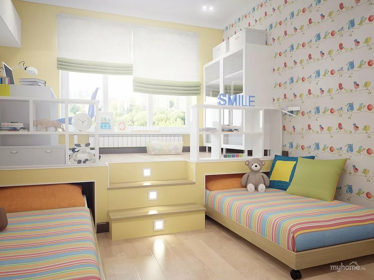 Дизайн детской комнаты для мальчика (90 фото)