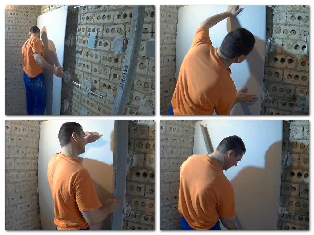 Как приклеить гипсокартон к стене: мастер-класс с пошаговыми фото | строй советы