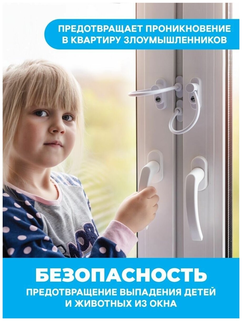 Разновидности оконных ???? замков-блокираторов от грабителей ???? и для безопасности маленьких детей