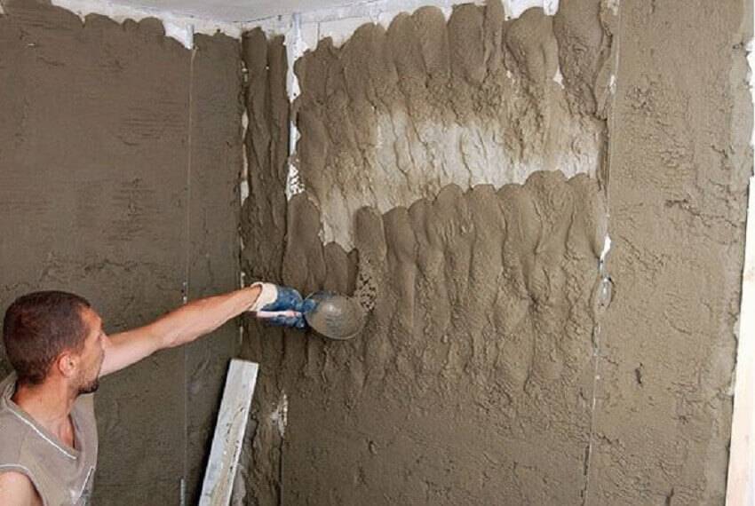 Штукатурка стен цементно-песчаным раствором: технология, правила