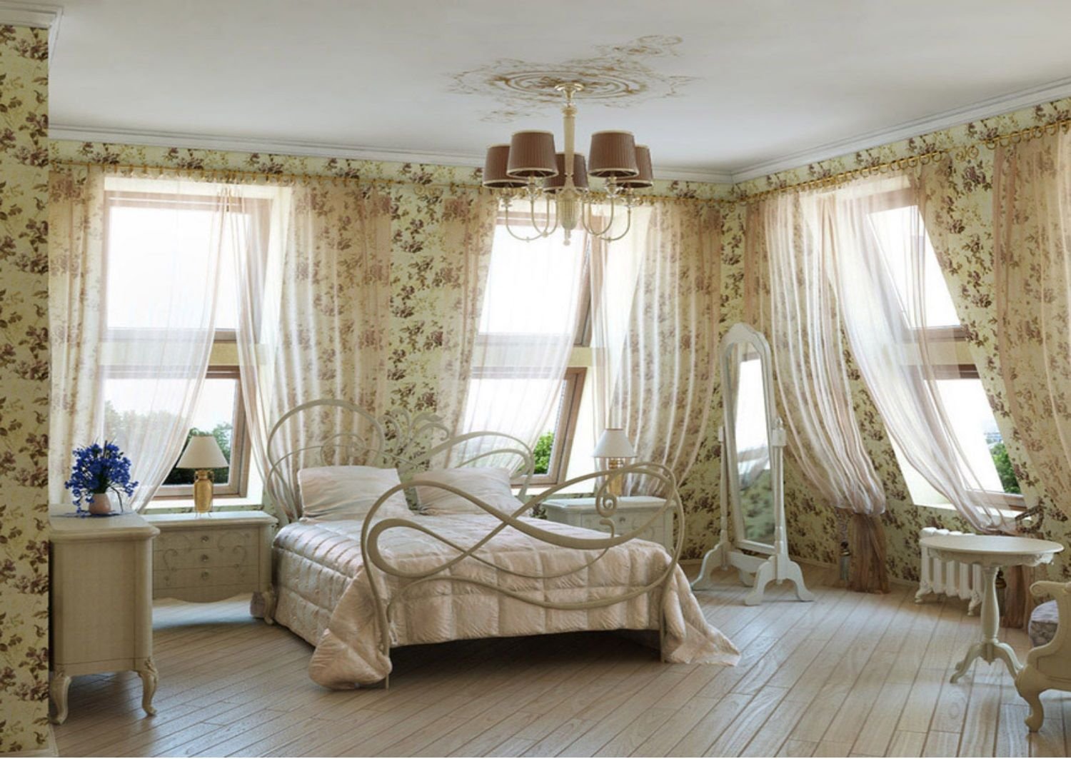 Спальни в стиле прованс: фото, дизайн, идеи, секреты оформления пространств разной площади