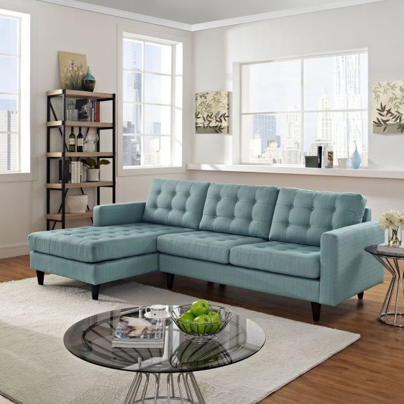 Бирюзовый диван в интерьере гостиной: 30 фото идей с чем сочетать