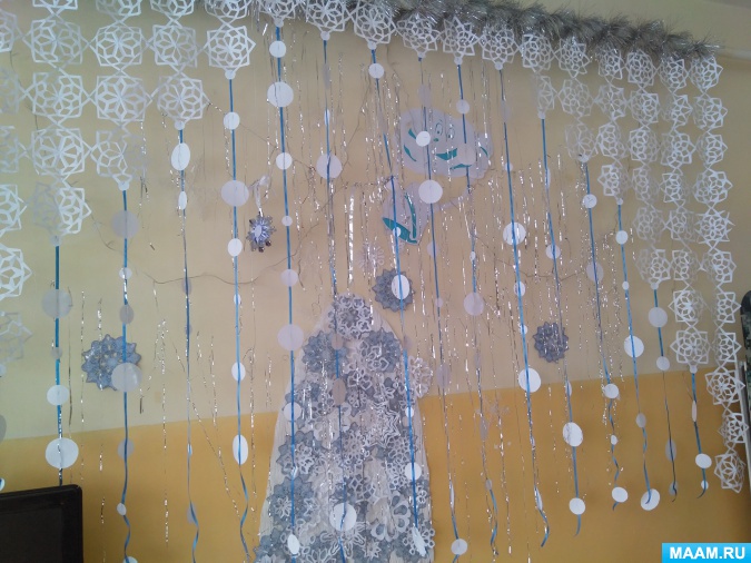 Украшение потолка на новый год: как своими руками, фото вариантов, дождиком как можно