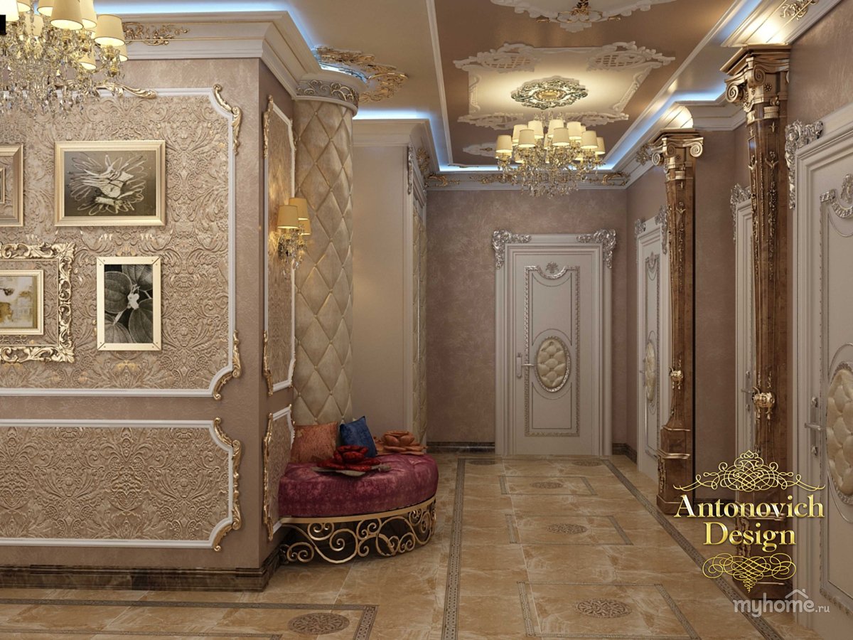 Antonovich Design интерьеры в стиле Ампир