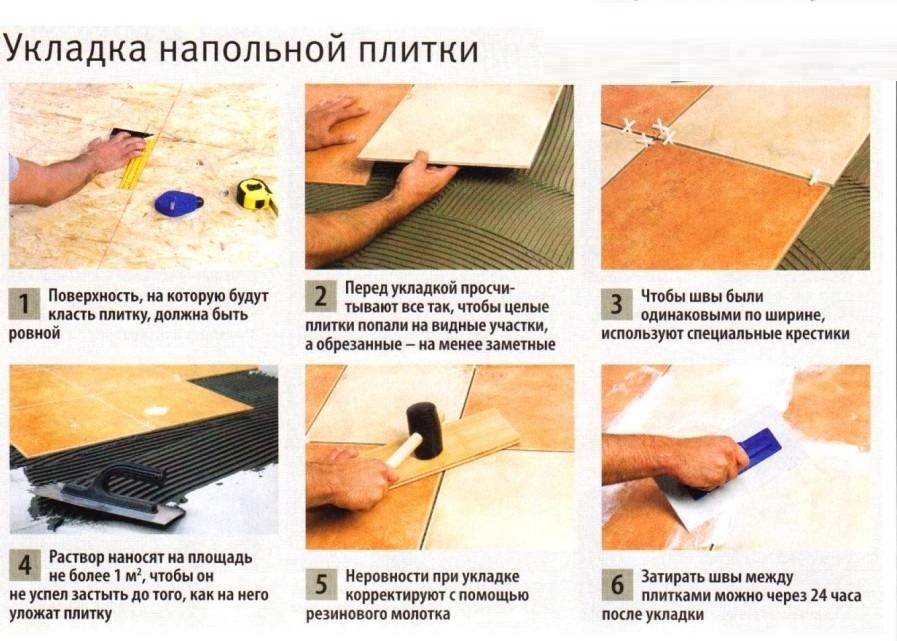 Как положить керамогранит на пол своими руками, правила выбора керамогранита, преимущества керамогранита и недостатки.