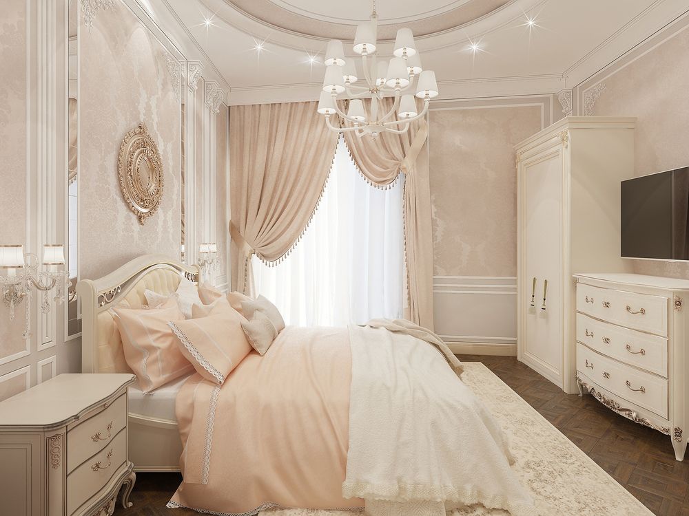 Дизайн спальни в классическом стиле: интерьер в светлых и тёмных тонах, как оформить комнату для девочки, мальчика, подростка