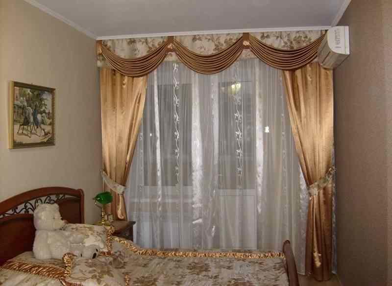 Современные шторы в спальню: 100+ идей и новинок дизайна на фото