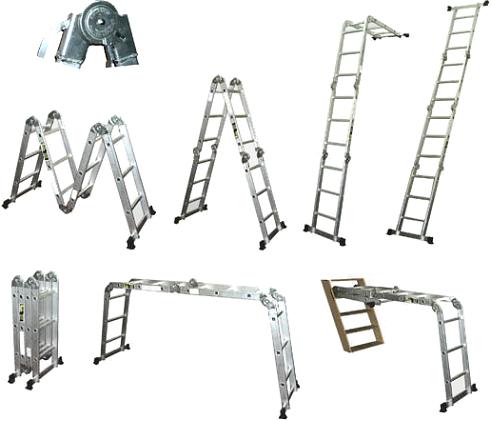 Лестница трансформер алюминиевая: складная, какую выбрать
