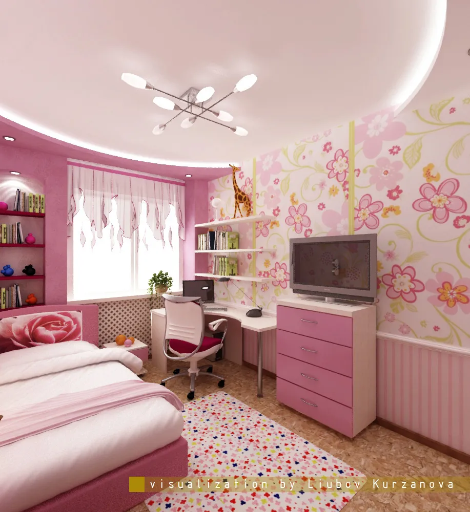 Комната для девочки — 2023. подборка от дизайнера