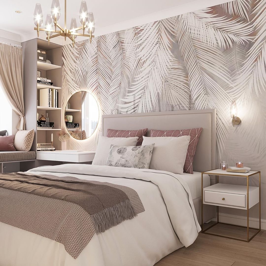 красивые современные спальни дизайн