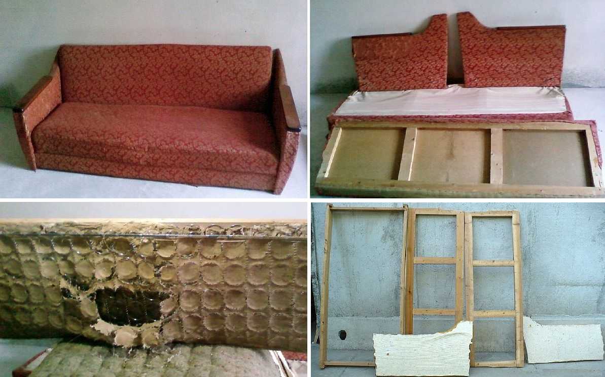 А вы знали что из старого дивана можно сделать 3 новых вещи?