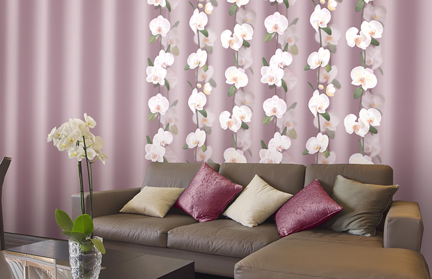 Орхидеи в интерьере квартиры: дизайн и способы комбинирования, искусственные орхидеи в высоких вазах