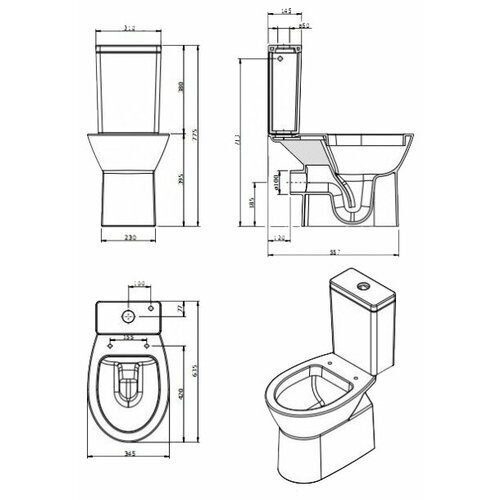 Экспертное мнение про безободковые напольные унитазы: какие модели лучше?