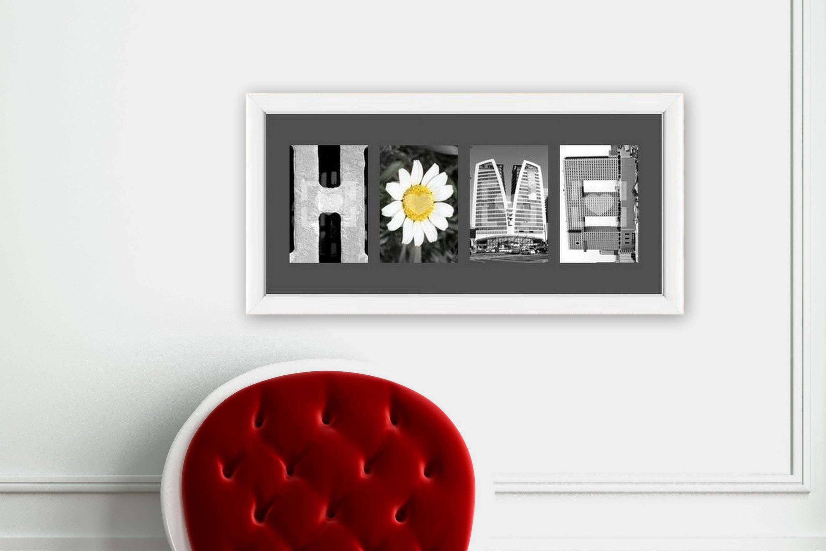Деревянные буквы в интерьере, декор на стену в виде надписей (love, home и другие)