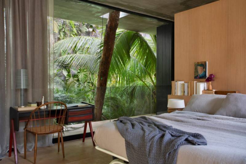 Casa Rio Bonito (20 фото): модерн в тропическом лесу