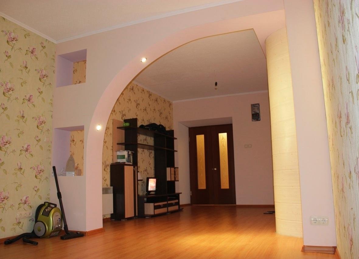 Как оформить арку между комнатами в квартире своими руками: варианты оформления арочных проемов, дизайн, фото